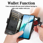CASENEO For Samsung Galaxy A37 5G Phone Cases PU Leather Cover Stand with RFID Blocking Wallet