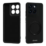 ABEEL til Motorola Edge 70 5G Magnetisk Cover Stativ Hud Touch Flydende Silikone Telefon Cover
