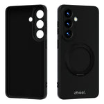 ABEEL Til Samsung Galaxy S26 Magnetisk Cover Stander Hudfølelse Flydende Silikone Telefoncover