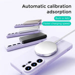 ABEEL For 	Samsung Galaxy S26 Ultra Magnetic Case Kickstand Skin Touch Liquid Silicone Phone Cover