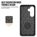 Magnetic Case For Samsung Galaxy S25+  /  S24+ Shockproof TPU + PC Phone Cover