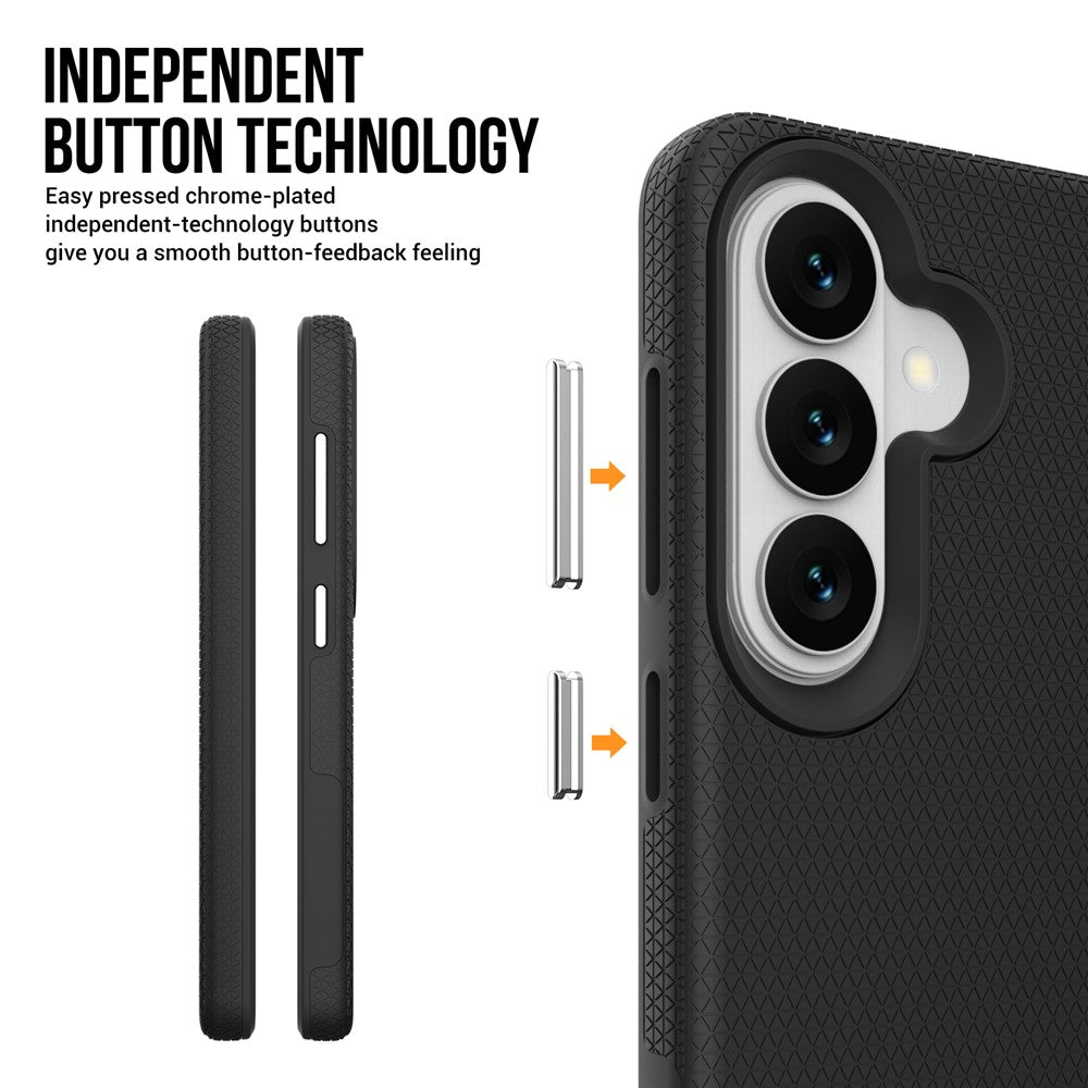 Magnetic Case For Samsung Galaxy S25+  /  S24+ Shockproof TPU + PC Phone Cover