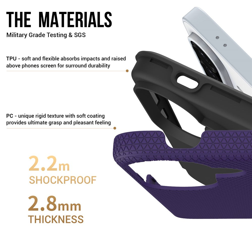 Magnetiskt fodral för Samsung Galaxy A18 5G / A18 4G / A17 5G / A17 4G / A26 5G / A16 5G / A16 4G stötsäkert TPU + PC-mobilskal