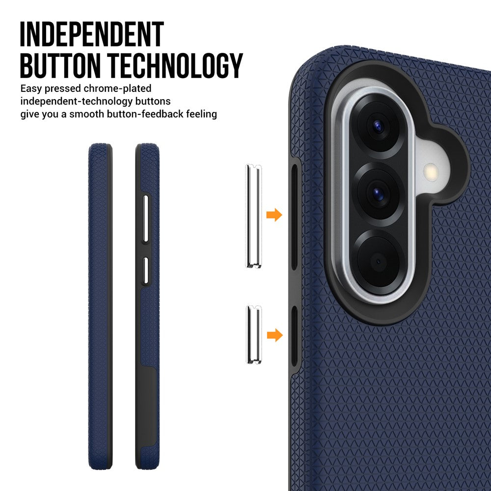 Samsung Galaxy A57 5G-skal TPU + PC Fyra hörn Anti-fall-mobilskal