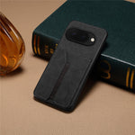 DENIOR For Google Pixel 10a Case Elastic Card Holder PU Leather + TPU + PC Phone Cover