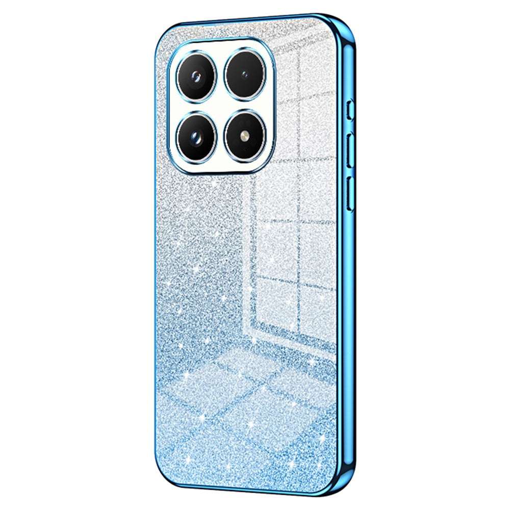 For Xiaomi 17 Case Electroplating Gradient Glitter TPU Phone Cover