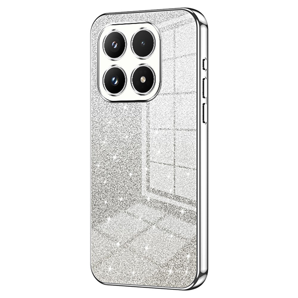 For Xiaomi 17 Case Electroplating Gradient Glitter TPU Phone Cover