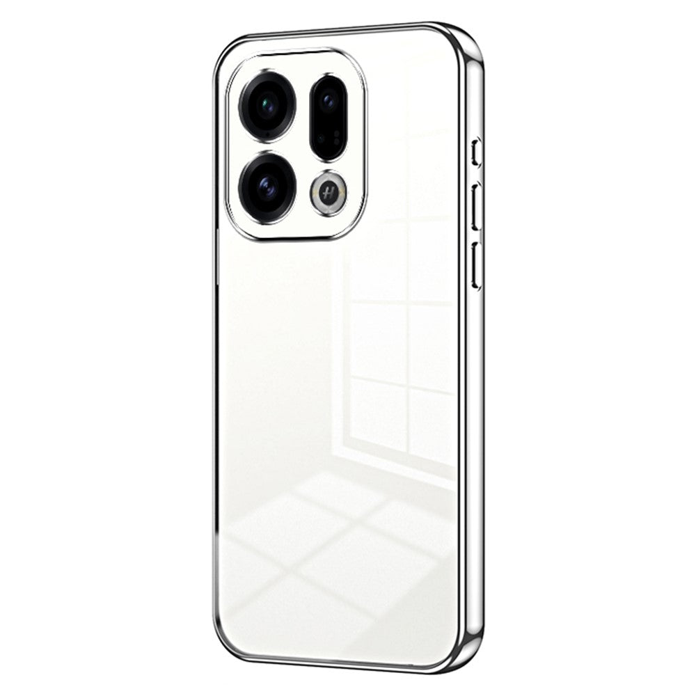 For Oppo Find X9 5G Case Electroplating Frame Soft TPU Phone Cover