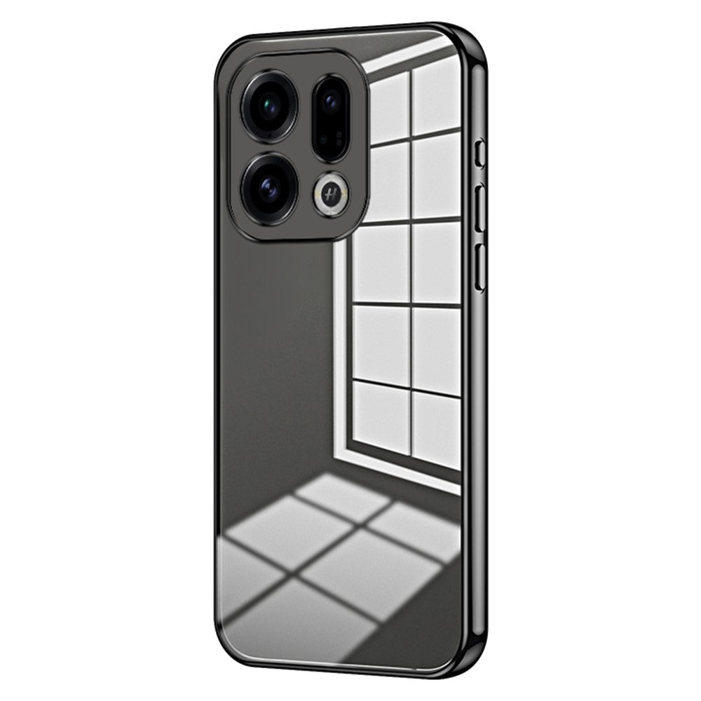 For Oppo Find X9 5G Case Electroplating Frame Soft TPU Phone Cover