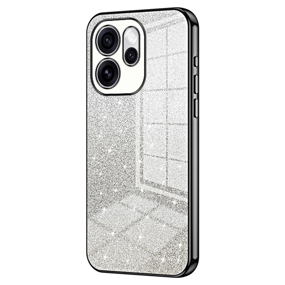 mobilskal till Oppo Reno15 Pro Max 5G (Global) / Reno15 Pro 5G (Kina) Galvaniserat, Gradient Glitter TPU-mobilskal