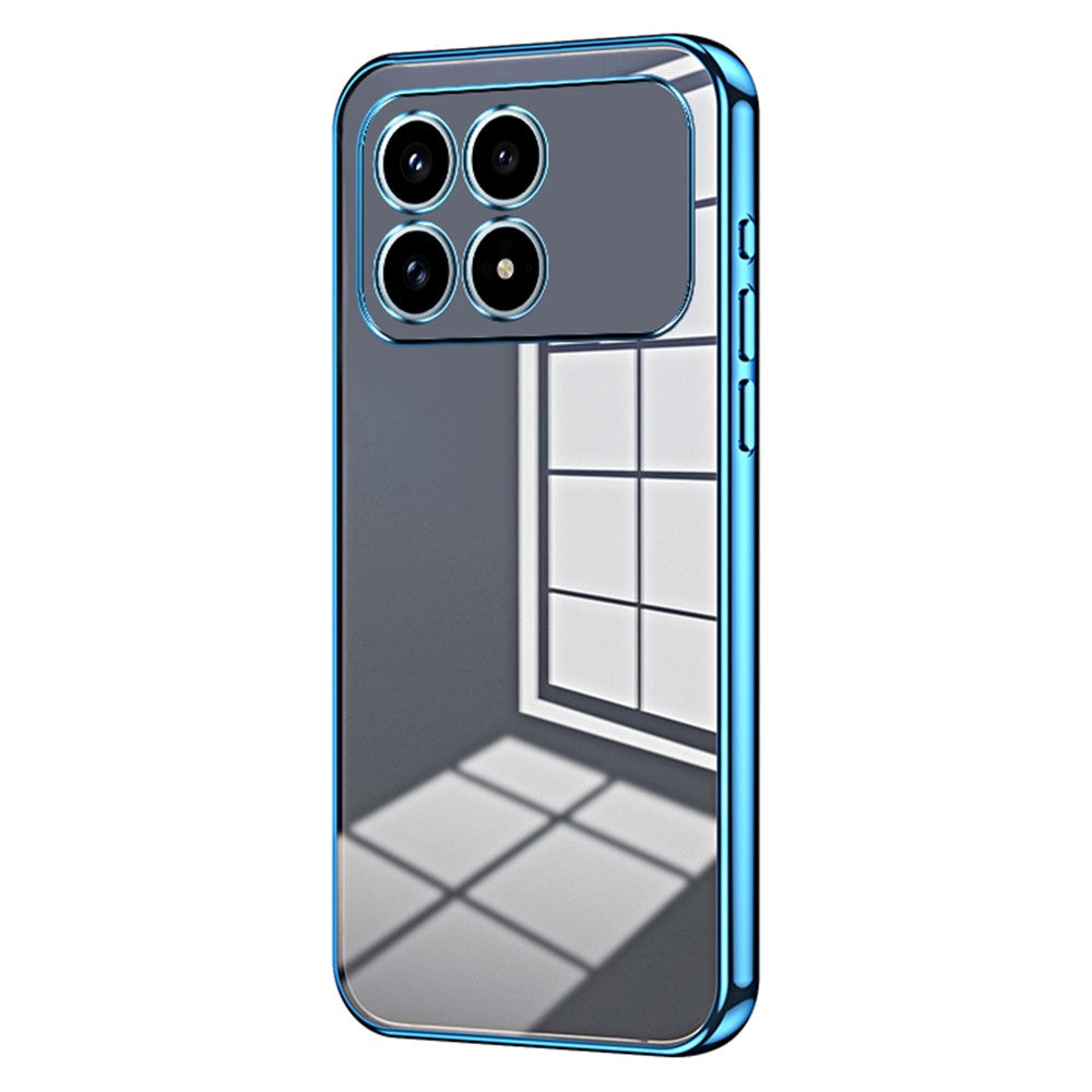 mobilskal för Xiaomi Poco F8 Pro 5G / Redmi K90 5G Galvaniserad ram Mjukt TPU-mobilskal