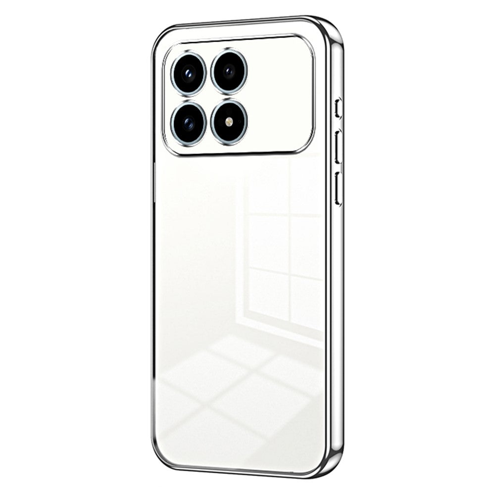 mobilskal för Xiaomi Poco F8 Pro 5G / Redmi K90 5G Galvaniserad ram Mjukt TPU-mobilskal