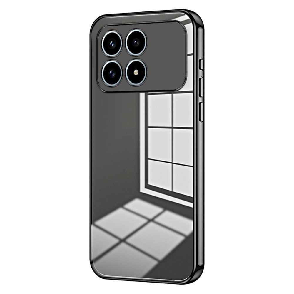 mobilskal för Xiaomi Poco F8 Pro 5G / Redmi K90 5G Galvaniserad ram Mjukt TPU-mobilskal