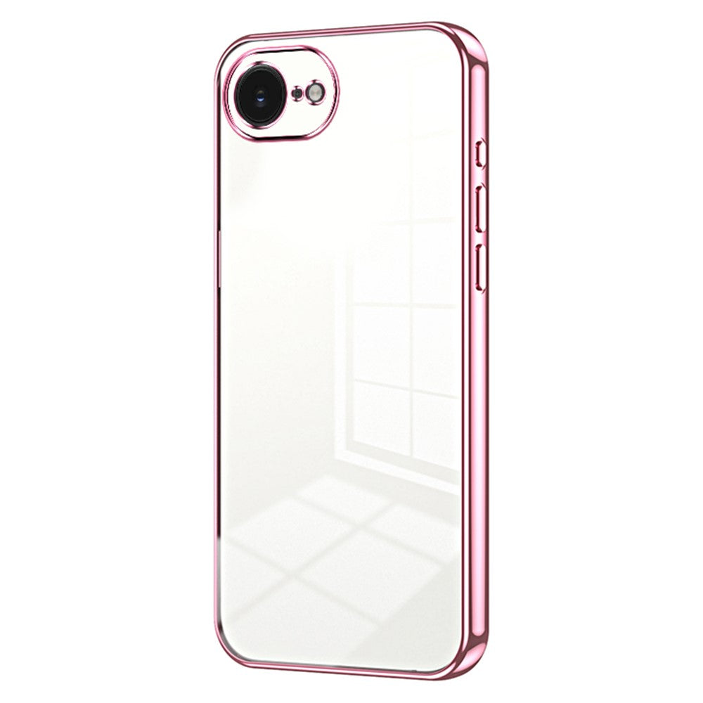 For iPhone 17th / 16th Case Electroplating Frame Soft TPU Phone Cover