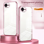 For iPhone 17th / 16th Case Electroplating Frame Soft TPU Phone Cover