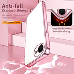 For iPhone 17th / 16th Case Electroplating Frame Soft TPU Phone Cover