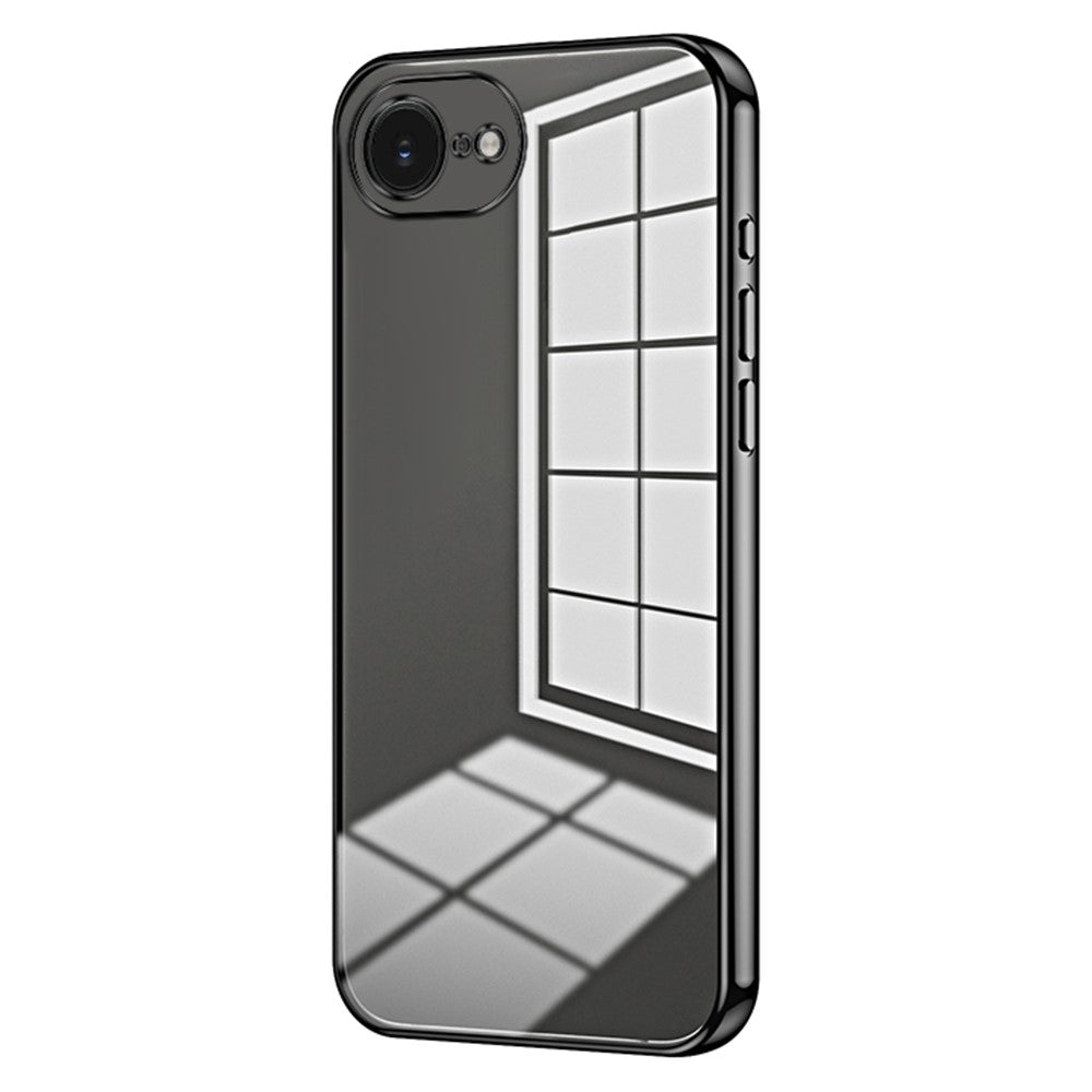 For iPhone 17th / 16th Case Electroplating Frame Soft TPU Phone Cover