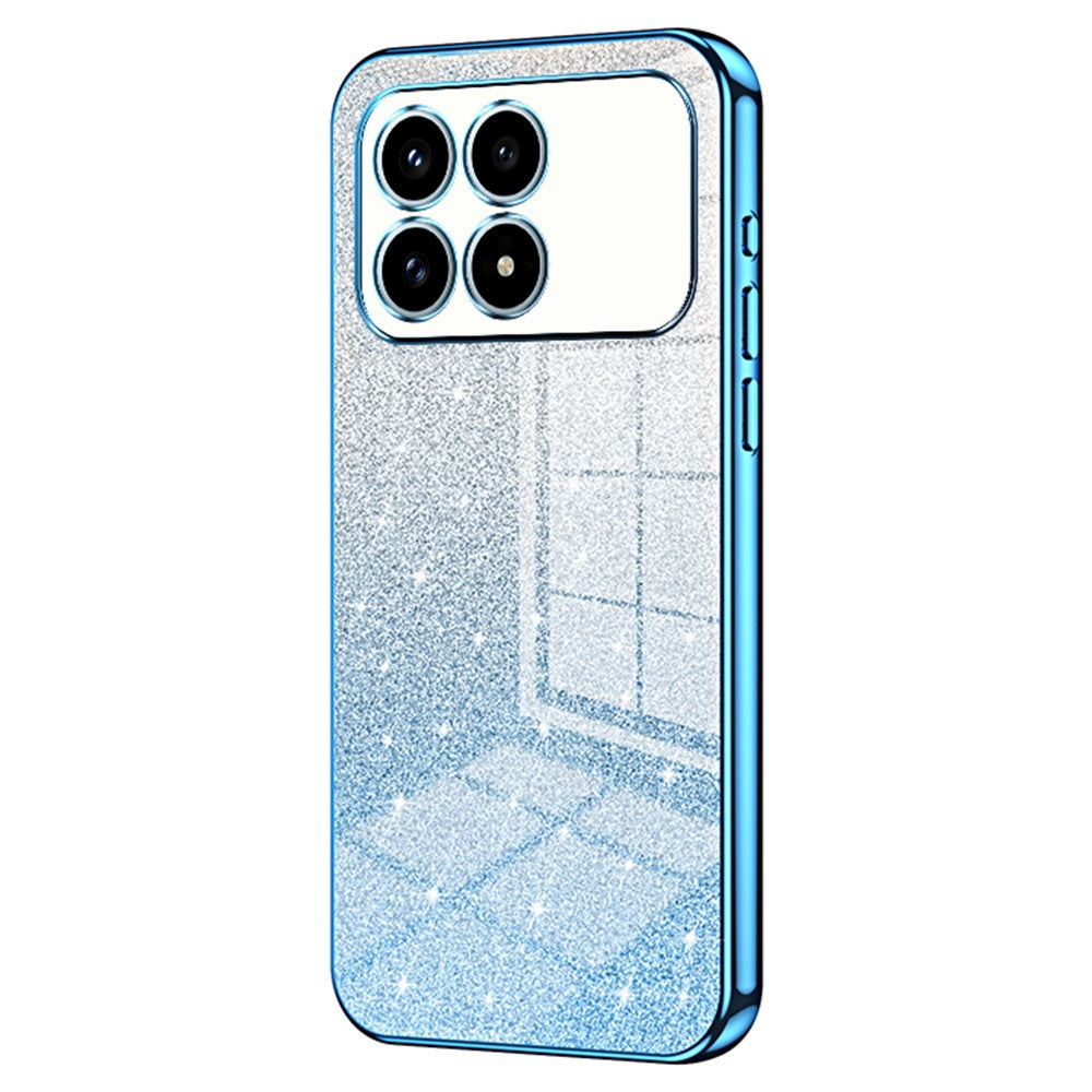 Phone Case For Xiaomi Poco F8 Pro 5G  /  Redmi K90 5G Electroplating Gradient Glitter TPU Phone Cover