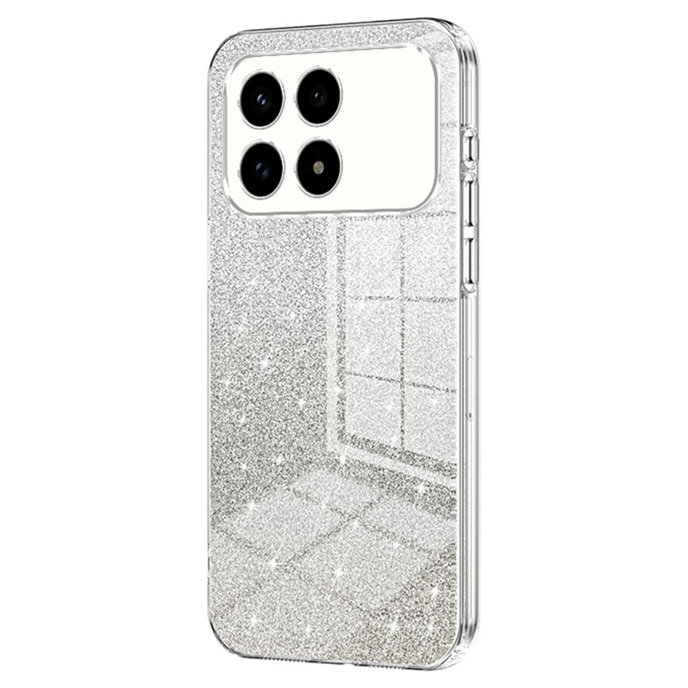 Phone Case For Xiaomi Poco F8 Pro 5G  /  Redmi K90 5G Electroplating Gradient Glitter TPU Phone Cover