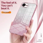 For iPhone 17th / 16th Case Electroplating Gradient Glitter TPU Phone Cover
