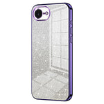 For iPhone 17th / 16th Case Electroplating Gradient Glitter TPU Phone Cover