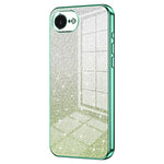For iPhone 17th / 16th Case Electroplating Gradient Glitter TPU Phone Cover