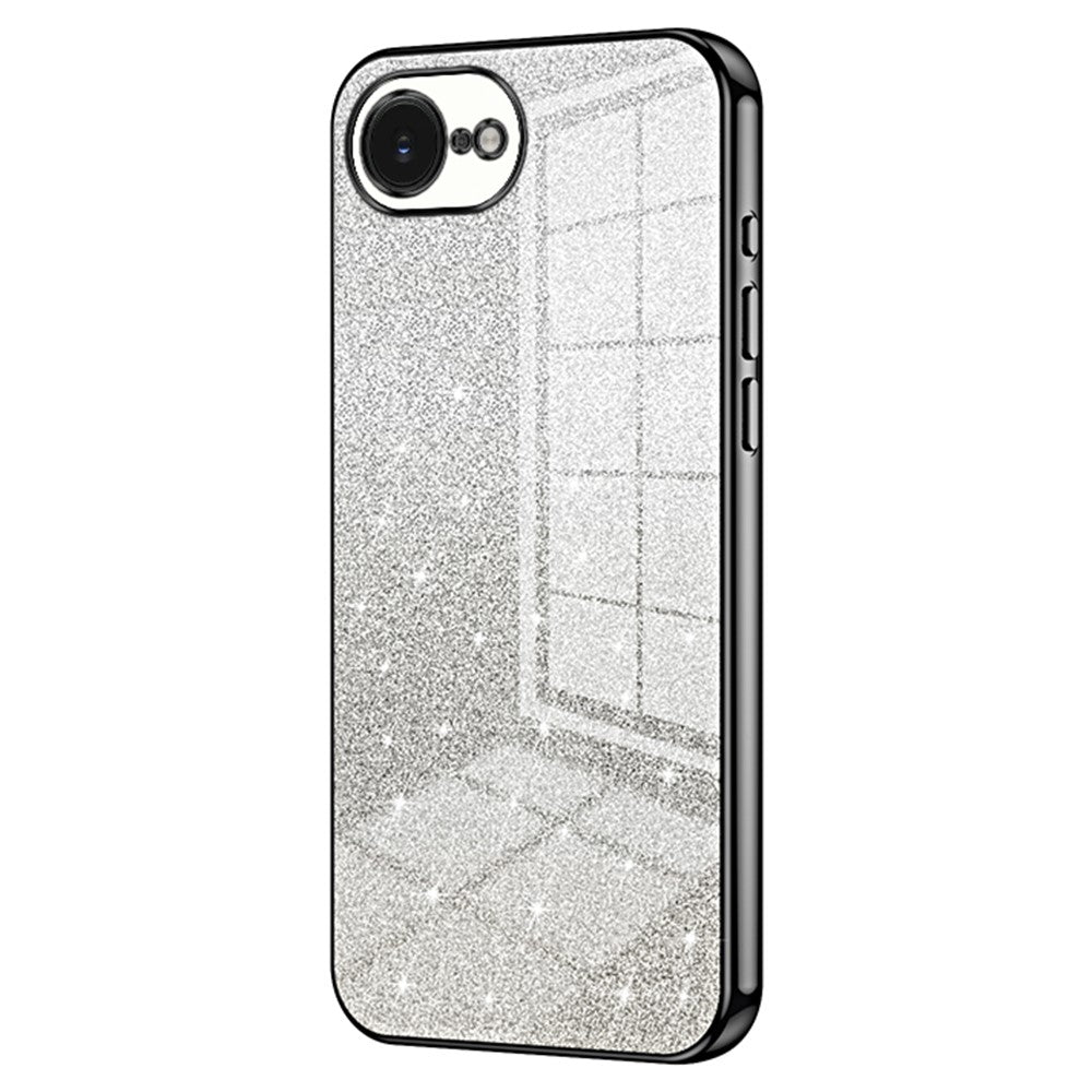 For iPhone 17th / 16th Case Electroplating Gradient Glitter TPU Phone Cover