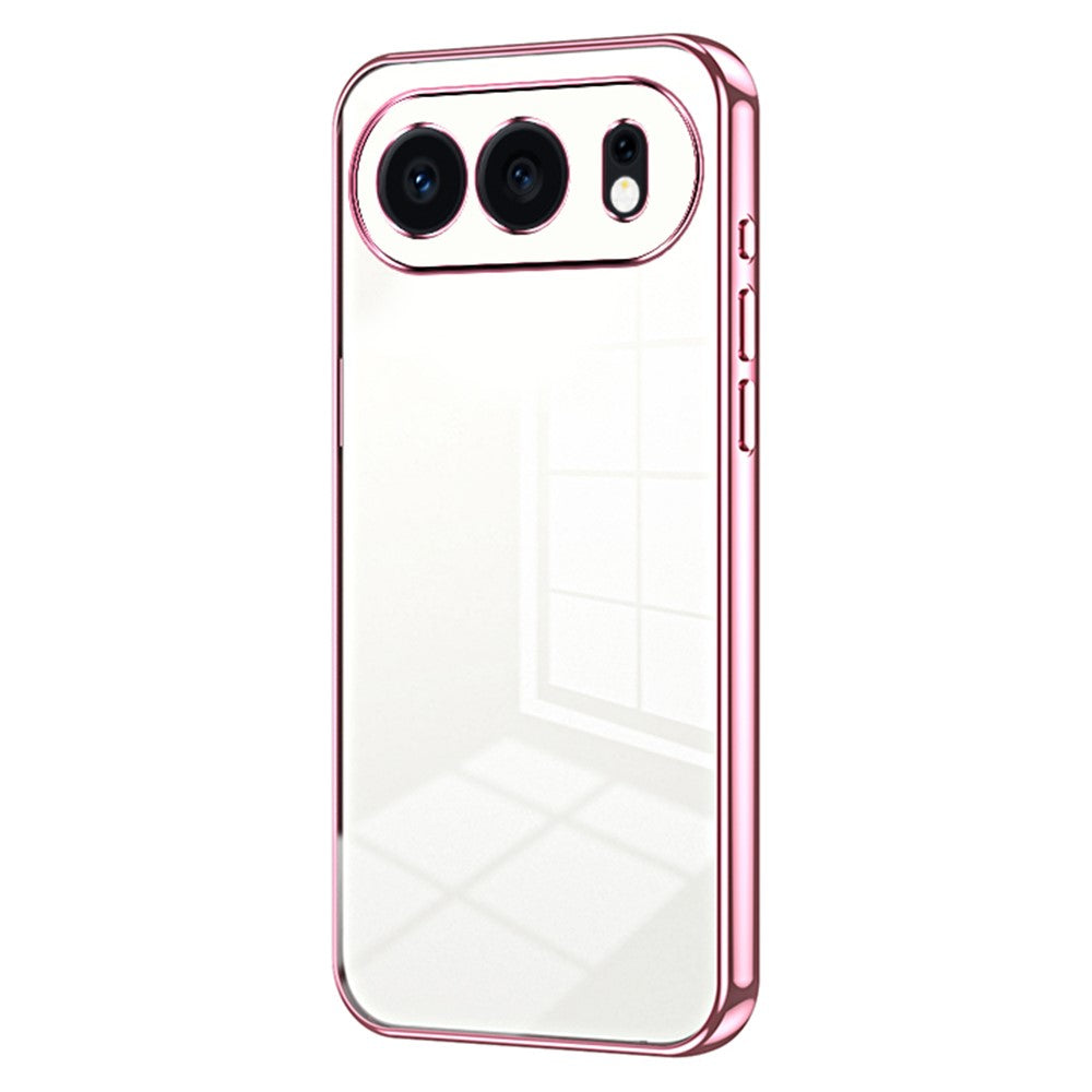 For Honor 500 5G Case Electroplating Frame Soft TPU Phone Cover