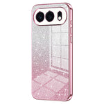 For Honor 500 5G Case Electroplating Gradient Glitter TPU Phone Cover