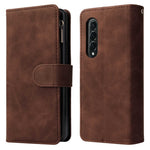 For Samsung Galaxy Z Fold4 5G Multiple Card Slots Zipper Pocket PU Leather Phone Stand Case Magnetic Clasp Wallet Cover