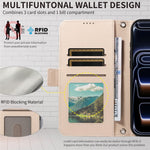 For Samsung Galaxy M56 5G / Galaxy A56 5G Leather Case Rhinestone Decor Rhombus Pattern Wallet Stand Flip Phone Cover with Straps