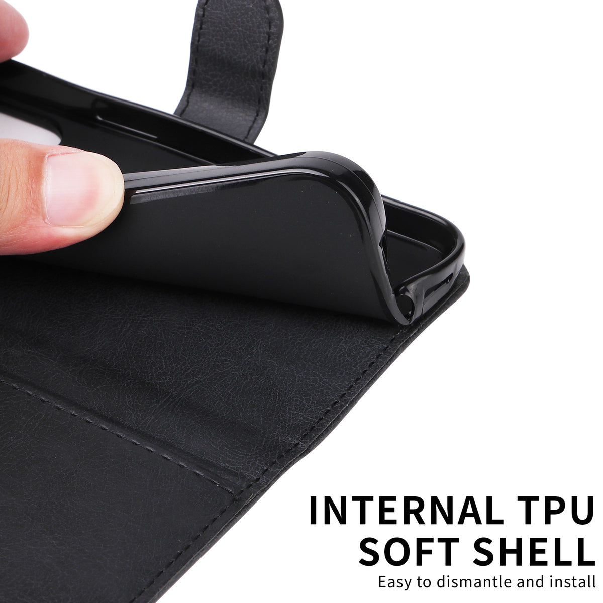 For Oppo Reno15 F 5G Leather Wallet Case with Strap Solid Color Phone Stand Cover