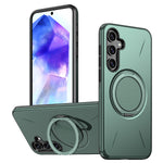 For Samsung Galaxy A26 5G Magnetic Case Rotating Kickstand TPU + PC Phone Cover