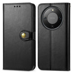 Phone Case For Honor Magic8 Lite 5G  /  X9d 5G  /  X70 5G Wallet Stand Leather Phone Cover with Wrist Strap