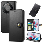 Phone Case For Honor Magic8 Lite 5G  /  X9d 5G  /  X70 5G Wallet Stand Leather Phone Cover with Wrist Strap