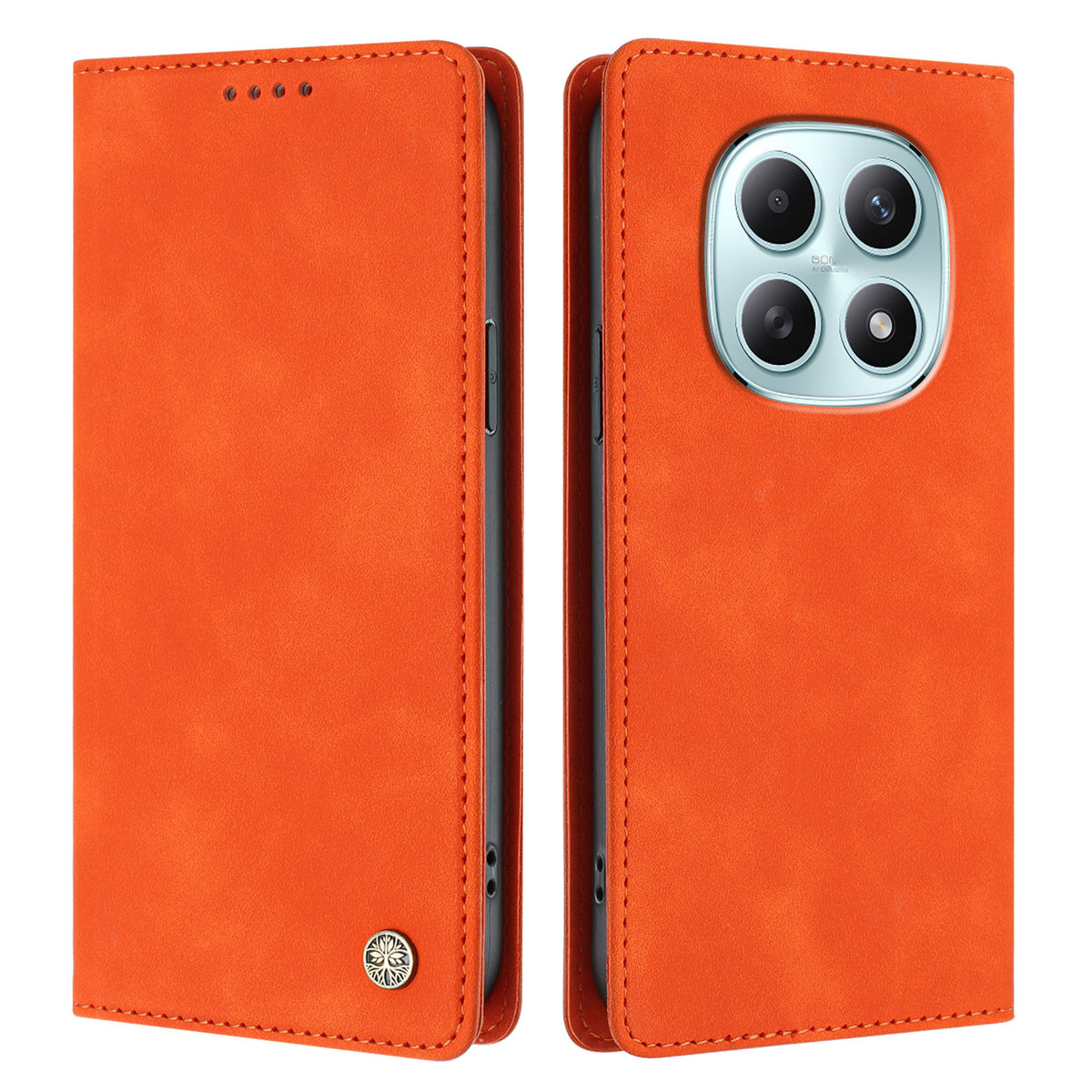 For Xiaomi Poco M8 5G / Xiaomi Redmi Note 15 4G (Global) / Xiaomi Redmi Note 15 5G (Global) Case HX RFID Blocking Wallet Stand Leather Flip Phone Cover