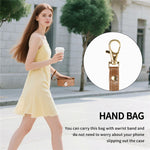 Stand Case For Honor Magic8 Lite 5G  /  X9d 5G  /  X70 5G Leaf Shape Magnetic Clasp Leather Phone Cover with Hand Strap