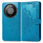 Wallet Case For Honor Magic8 Lite 5G  /  X9d 5G  /  X70 5G Mandala Flower Leather Phone Cover Stand