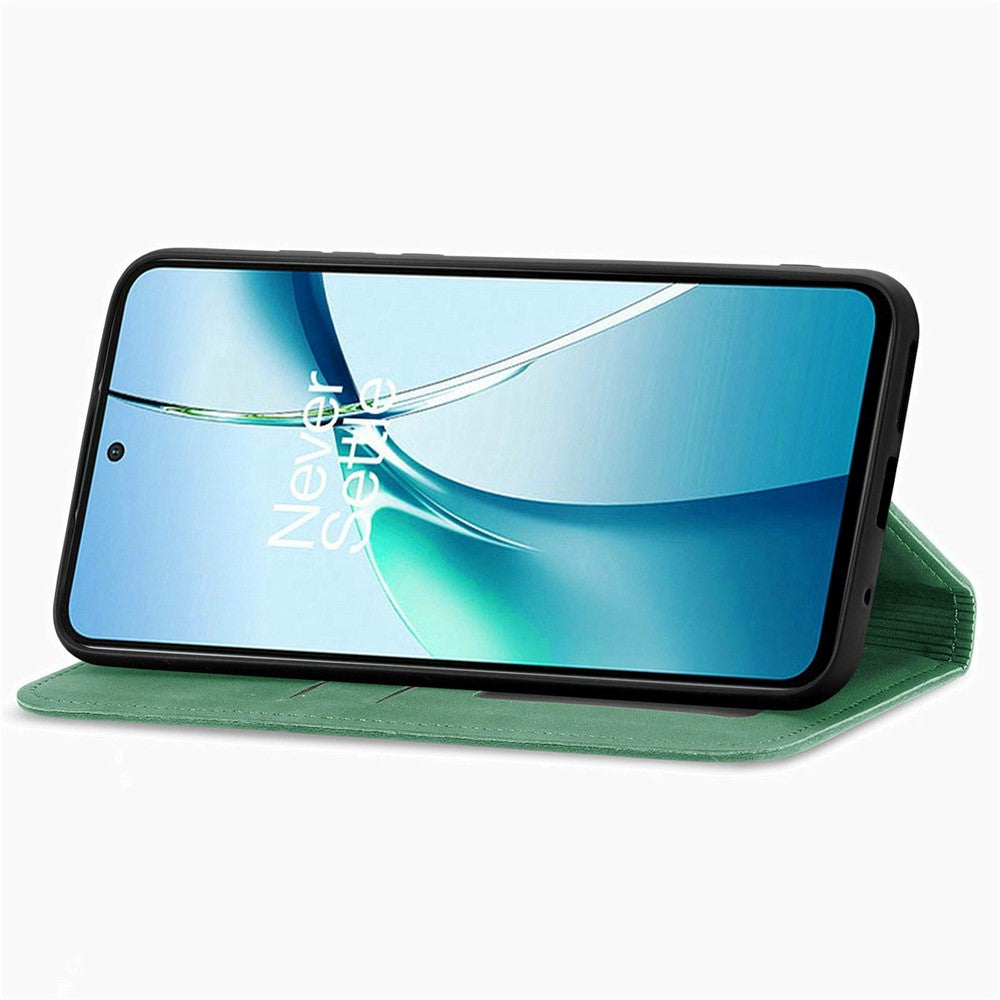 Leather Case For Honor Magic8 Lite 5G  /  X9d 5G  /  X70 5G with Card Holder Magnetic Absorption Phone Cover