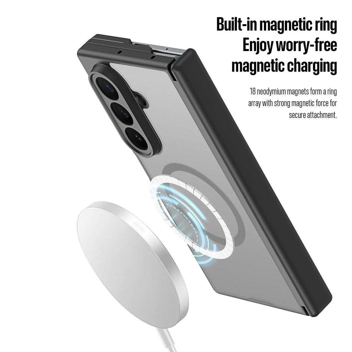 DUX DUCIS Til Samsung Galaxy Z TriFold 5G Magnetisk Etui Expn Series PC + TPU Telefonbagside