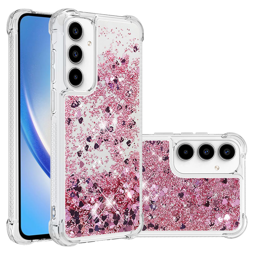 For Samsung Galaxy A57 5G TPU Case Glitter Quicksand Shockproof Phone Back Cover
