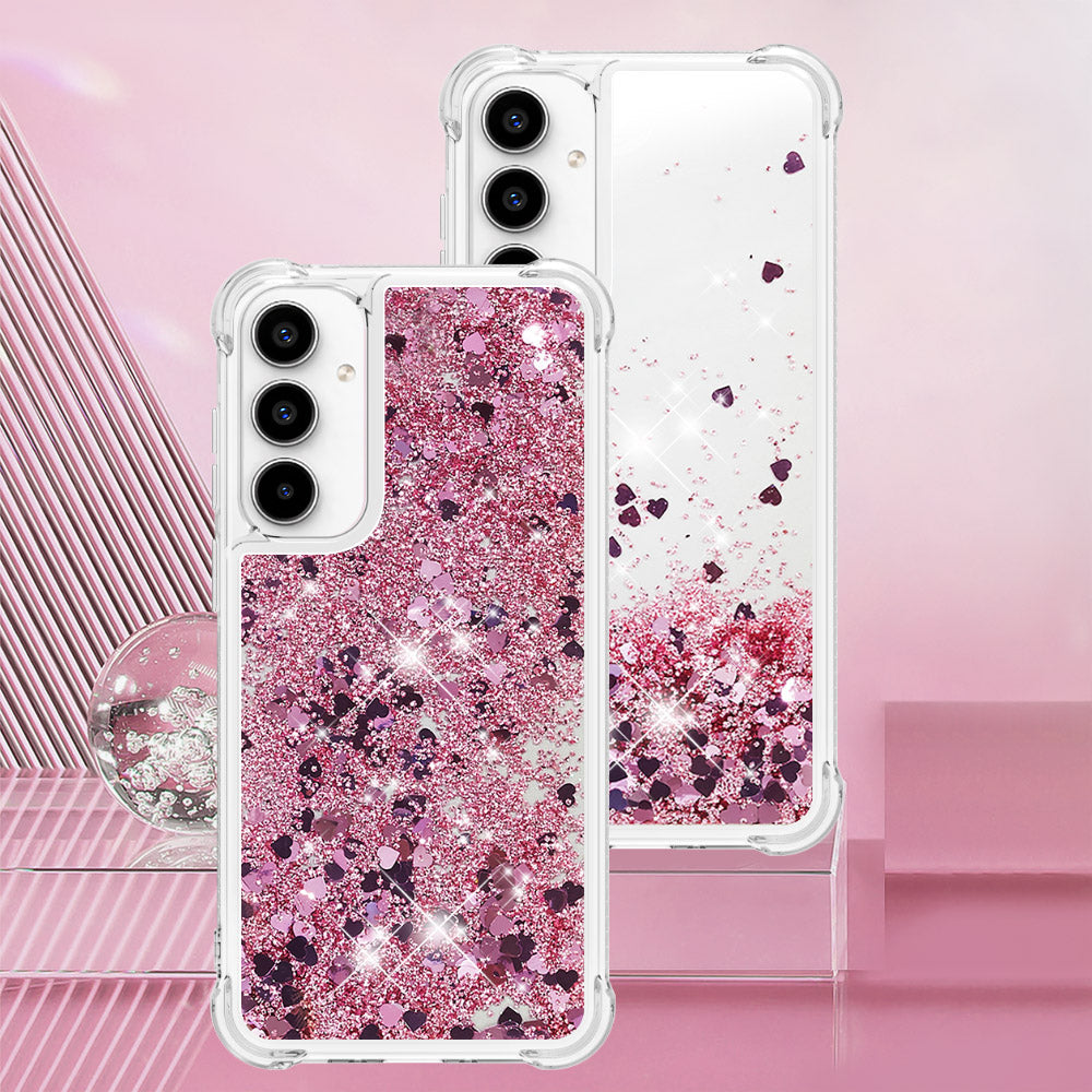 For Samsung Galaxy A57 5G TPU Case Glitter Quicksand Shockproof Phone Back Cover