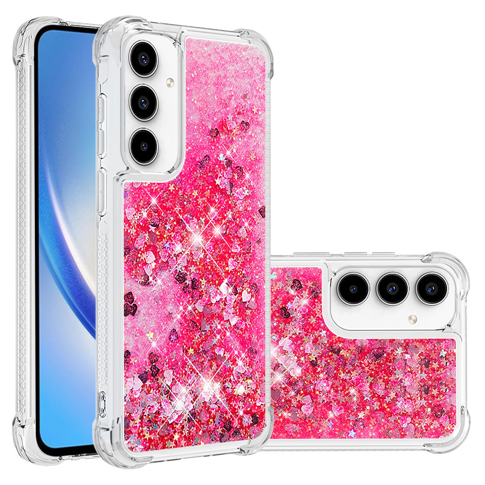 For Samsung Galaxy A57 5G TPU Case Glitter Quicksand Shockproof Phone Back Cover