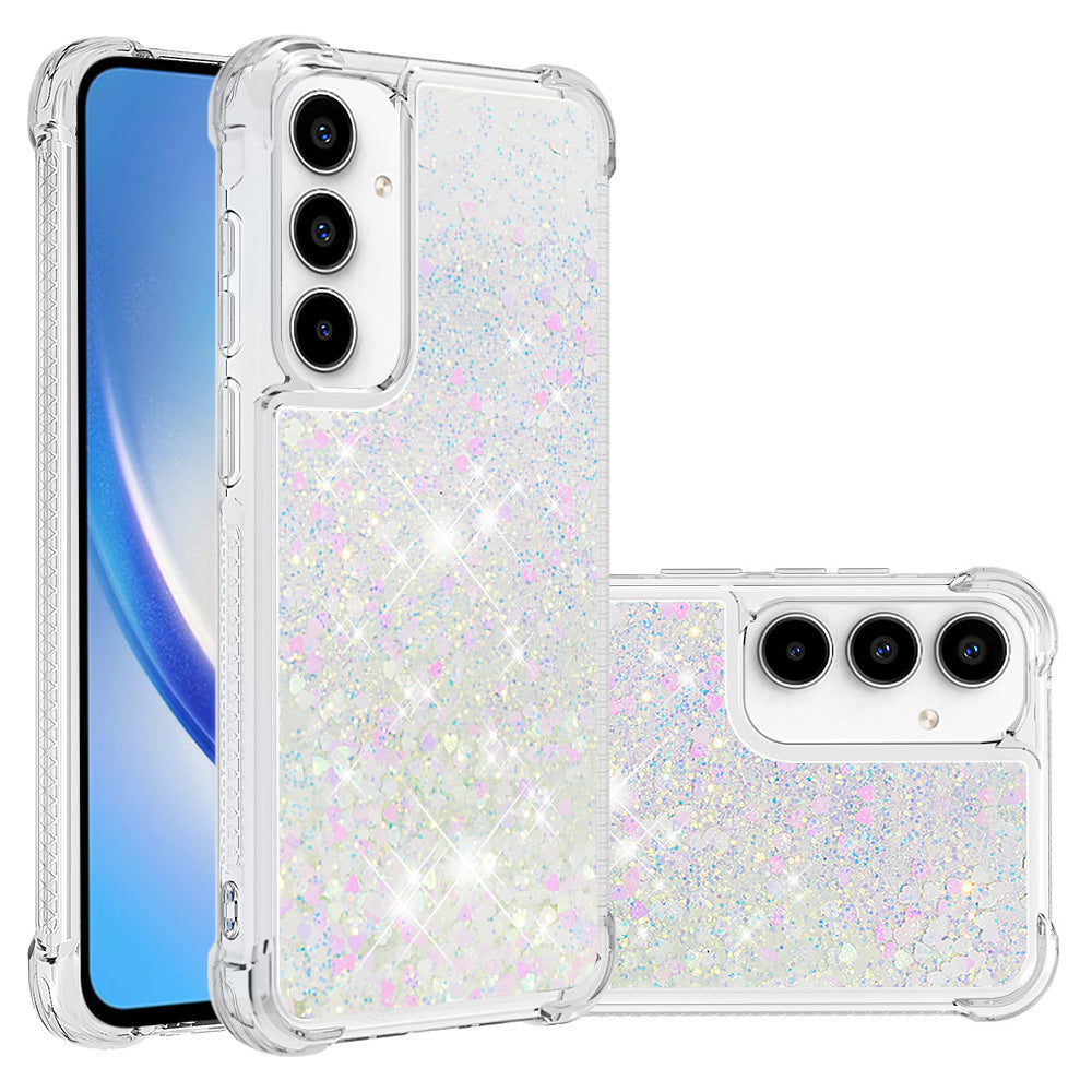 For Samsung Galaxy A57 5G TPU Case Glitter Quicksand Shockproof Phone Back Cover