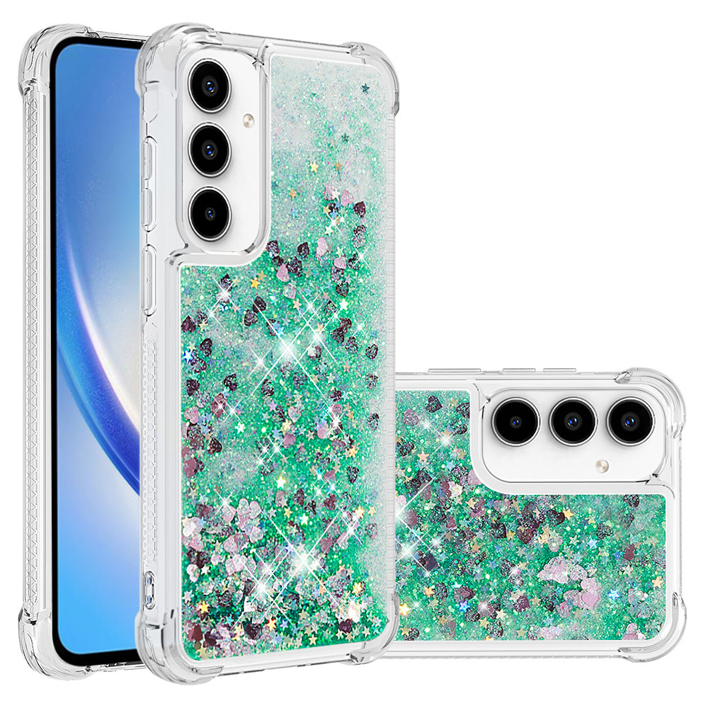 For Samsung Galaxy A57 5G TPU Case Glitter Quicksand Shockproof Phone Back Cover