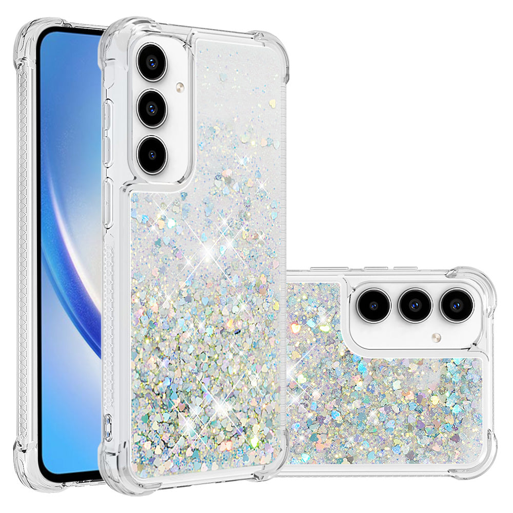 For Samsung Galaxy A57 5G TPU Case Glitter Quicksand Shockproof Phone Back Cover