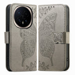 For Honor Magic8 Pro 5G Case with Strap Butterfly Pattern PU Leather Wallet Phone Cover