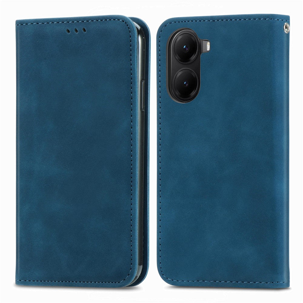 For Xiaomi Redmi A5 NFC (EU) (173.45mm) Leather Case with Card Holder Magnetic Absorption Phone Cover