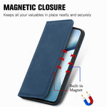 For Xiaomi Redmi A5 NFC (EU) (173.45mm) Leather Case with Card Holder Magnetic Absorption Phone Cover