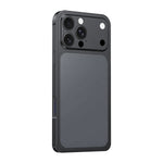 iPhone 13 Pro Max-skal, omvandlas till 17 Pro Max, låsbart spänne, metallram, legering, baksida, mobilskal